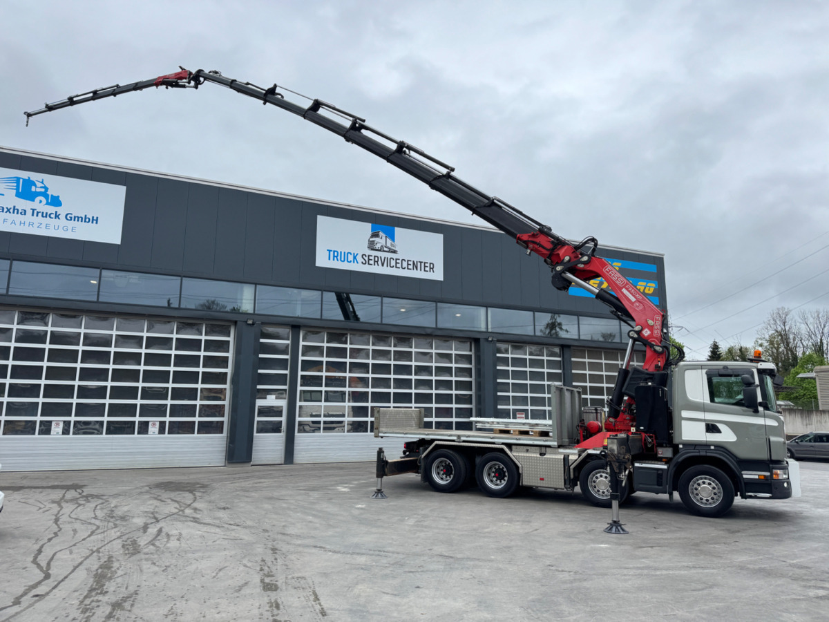 SCANIA G480 8x4 SZM/Pritsche Fassi 950 - Crane truck: picture 4 SCANIA G480 8x4 SZM/Pritsche Fassi 950 - Crane truck: picture 4
