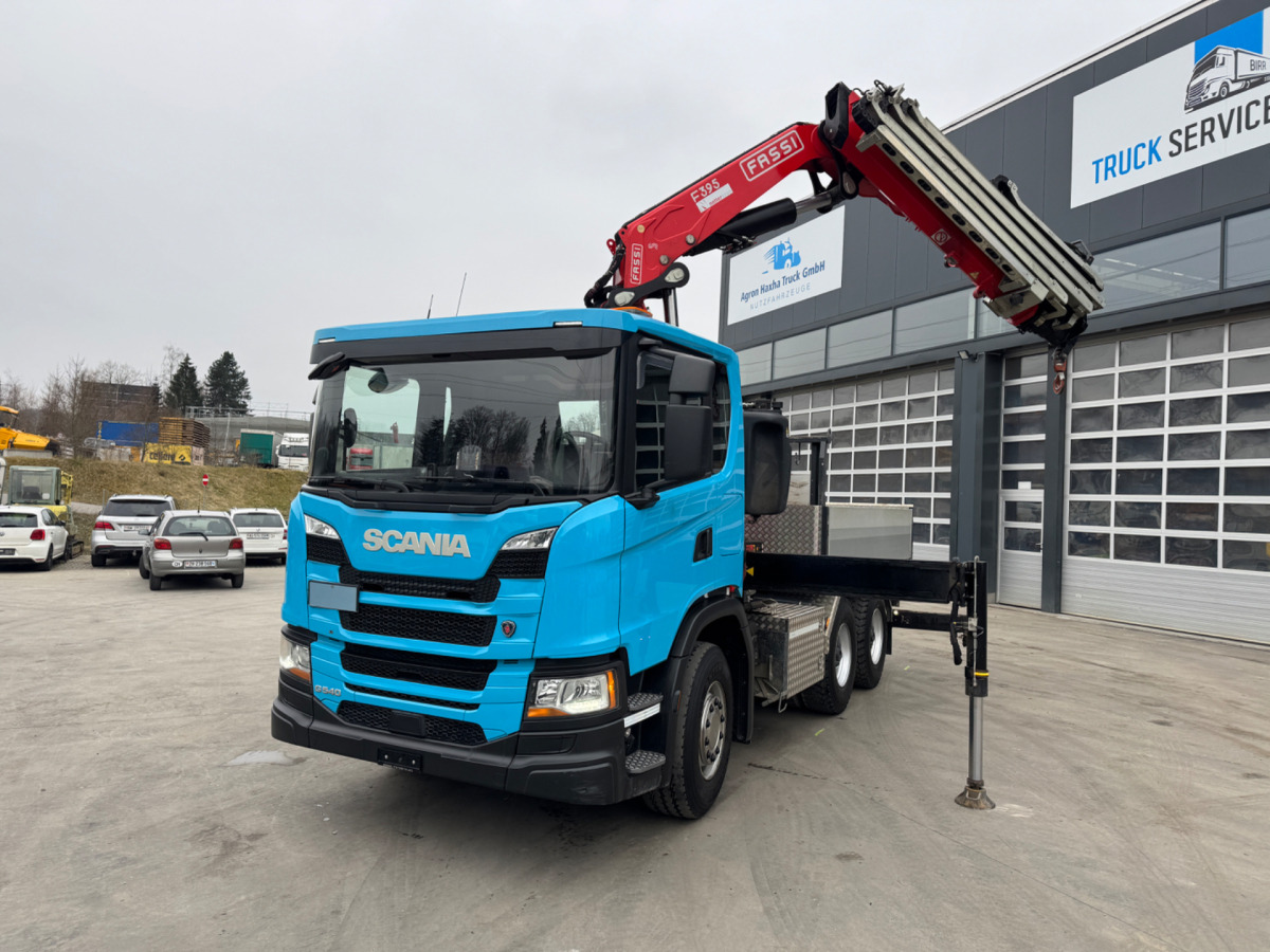 SCANIA G540 6x4 Fassi 395-7 SZM&Pritsche - Crane truck: picture 1 SCANIA G540 6x4 Fassi 395-7 SZM&Pritsche - Crane truck: picture 1