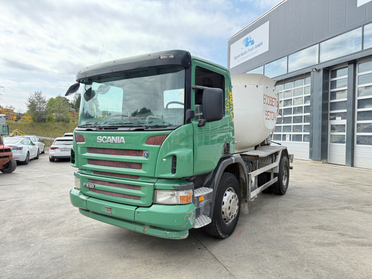 SCANIA P380 4x2 Hochmulde 7m3 - Concrete mixer truck: picture 1 SCANIA P380 4x2 Hochmulde 7m3 - Concrete mixer truck: picture 1