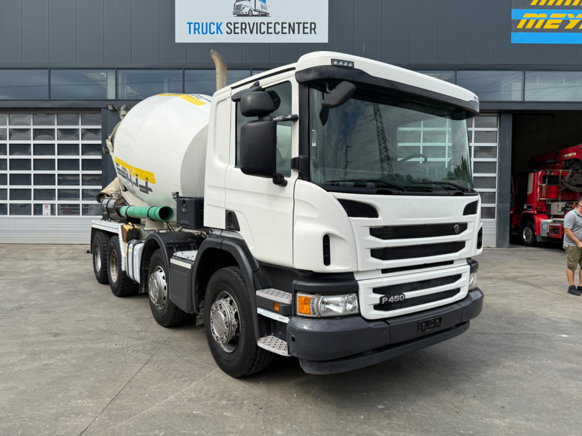 SCANIA P450 8x4 Stetter 9m3 - Concrete mixer truck: picture 3 SCANIA P450 8x4 Stetter 9m3 - Concrete mixer truck: picture 3