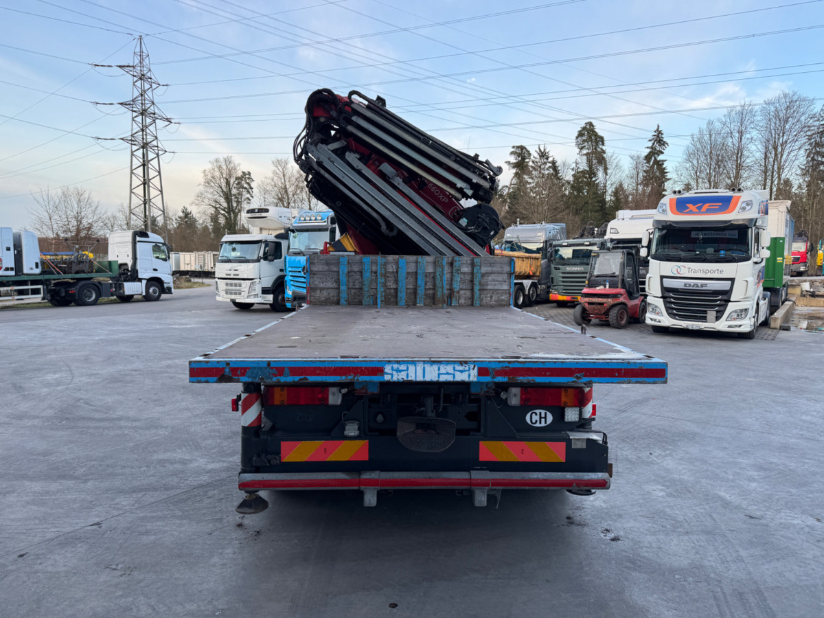 Crane truck SCANIA R480 8x4 Fassi 660 SZM/Pritsche: picture 14