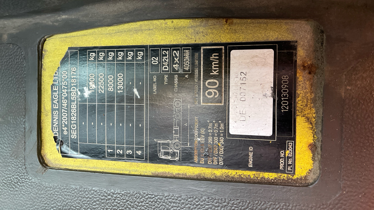 Vacuum truck DENNIS ELITE  2: picture 12