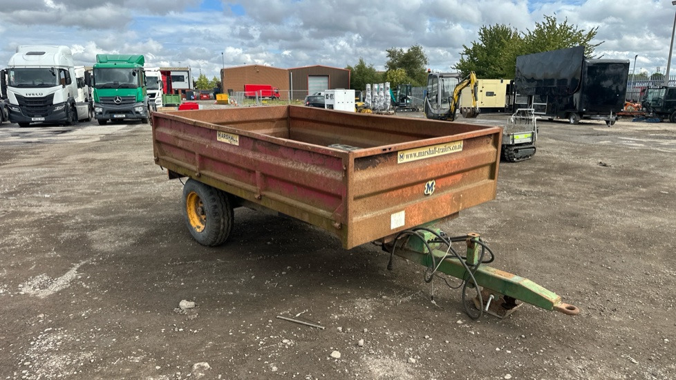 MARSHALL S4 4 TONNE TRAILER - Construction equipment: picture 1 MARSHALL S4 4 TONNE TRAILER - Construction equipment: picture 1