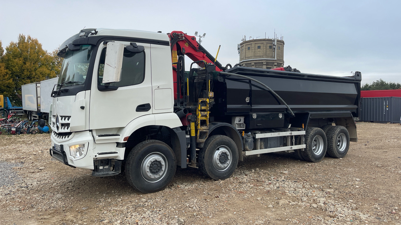 MERCEDES-BENZ AROCS - Tipper, Crane truck: picture 2 MERCEDES-BENZ AROCS - Tipper, Crane truck: picture 2