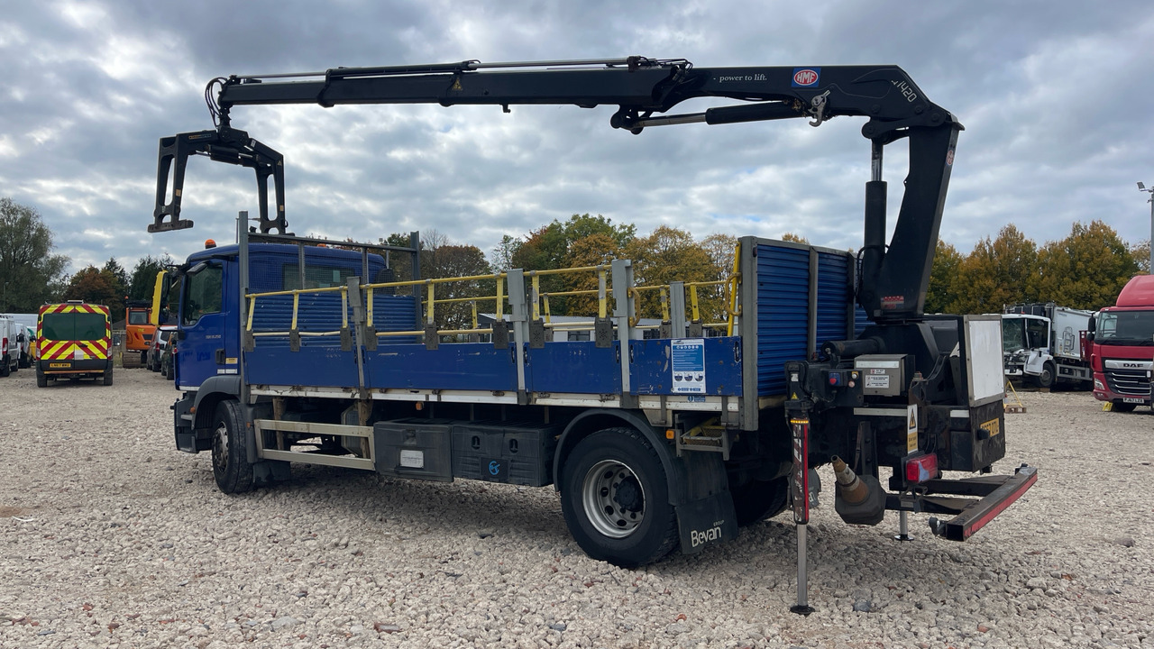 Man TGM 18.250 - Dropside/ Flatbed truck, Crane truck: picture 3 Man TGM 18.250 - Dropside/ Flatbed truck, Crane truck: picture 3
