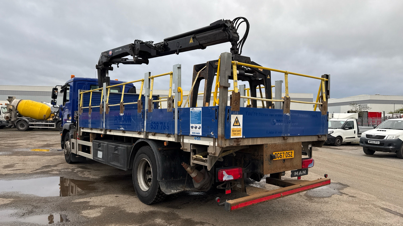 Man TGM 18.250 - Dropside/ Flatbed truck, Crane truck: picture 3 Man TGM 18.250 - Dropside/ Flatbed truck, Crane truck: picture 3