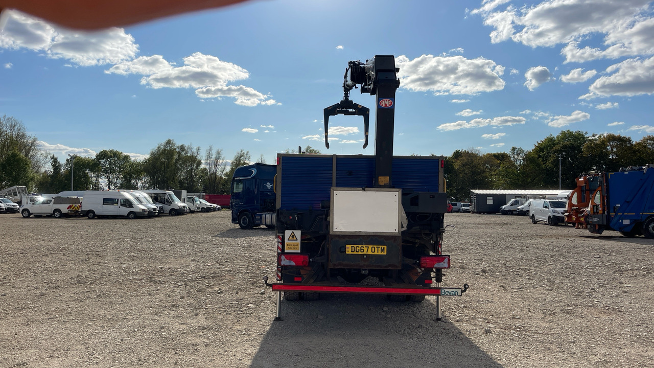 Dropside/ Flatbed truck, Crane truck Man TGM 18.250: picture 10