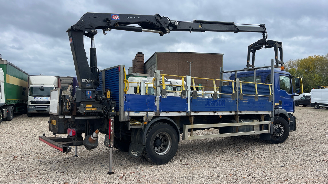 Man TGM 18.250 - Dropside/ Flatbed truck, Crane truck: picture 4 Man TGM 18.250 - Dropside/ Flatbed truck, Crane truck: picture 4