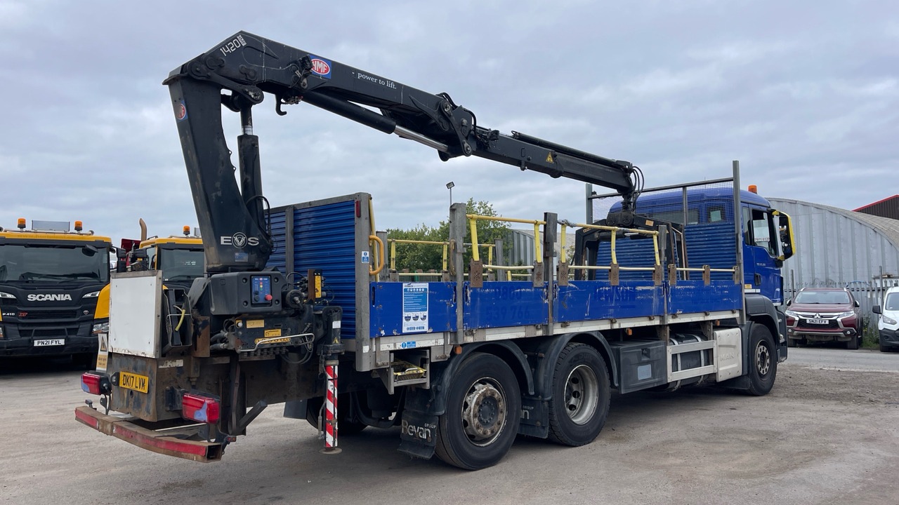 Man TGS 26.360 - Dropside/ Flatbed truck, Crane truck: picture 4 Man TGS 26.360 - Dropside/ Flatbed truck, Crane truck: picture 4
