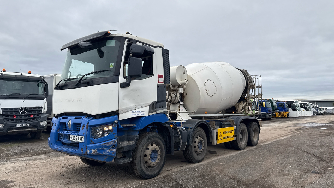 RENAULT C 430 - Concrete mixer truck: picture 2 RENAULT C 430 - Concrete mixer truck: picture 2