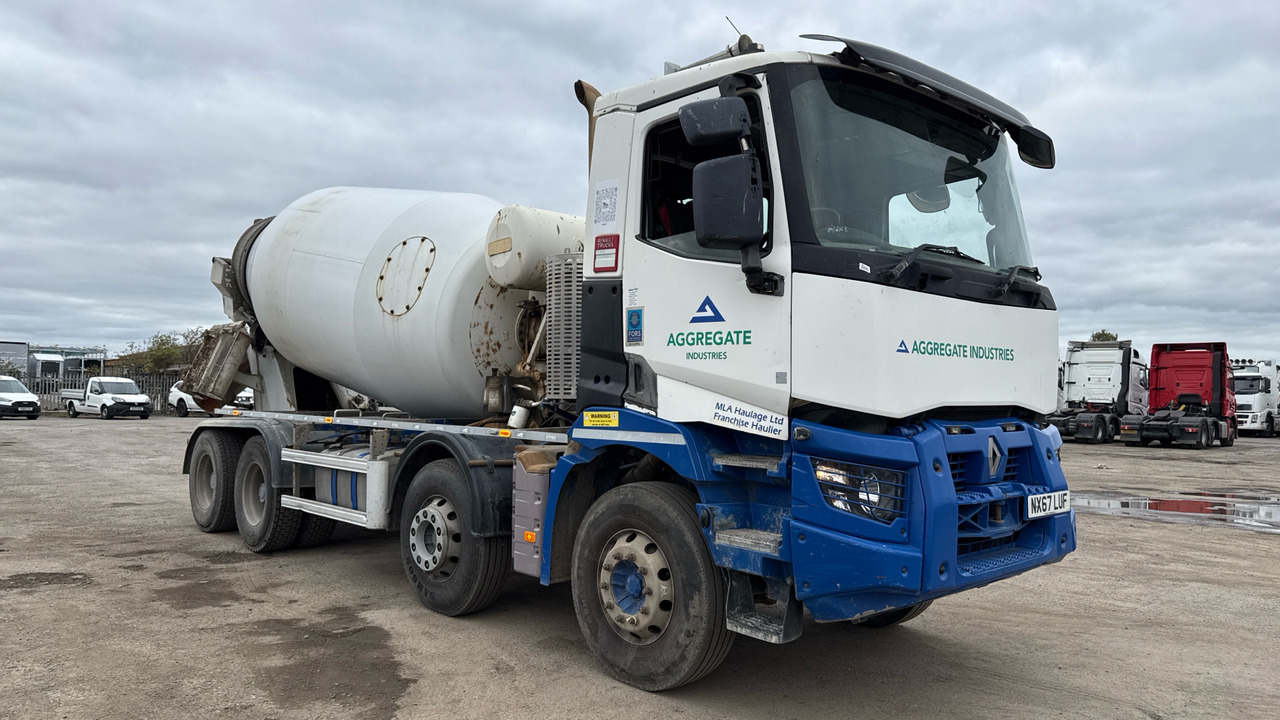 RENAULT C 430 - Concrete mixer truck: picture 1 RENAULT C 430 - Concrete mixer truck: picture 1