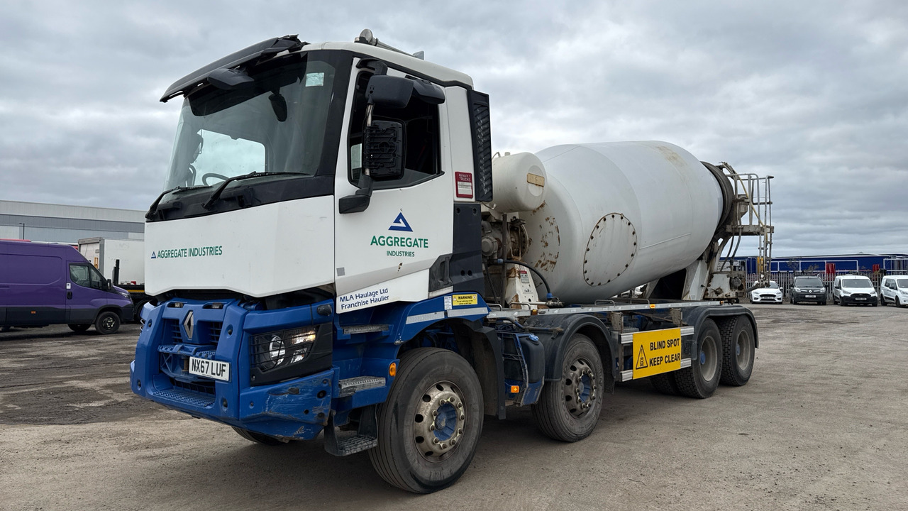 RENAULT C 430 - Concrete mixer truck: picture 2 RENAULT C 430 - Concrete mixer truck: picture 2