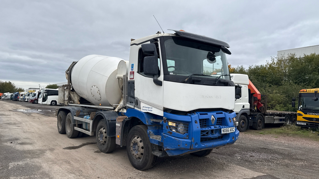 RENAULT C 430 - Concrete mixer truck: picture 1 RENAULT C 430 - Concrete mixer truck: picture 1