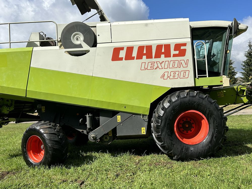 Kombajn do kukurydzy Claas Lexion 480 Mercedes v6 Heder Vario 7.5m - Combine harvester: picture 4 Kombajn do kukurydzy Claas Lexion 480 Mercedes v6 Heder Vario 7.5m - Combine harvester: picture 4
