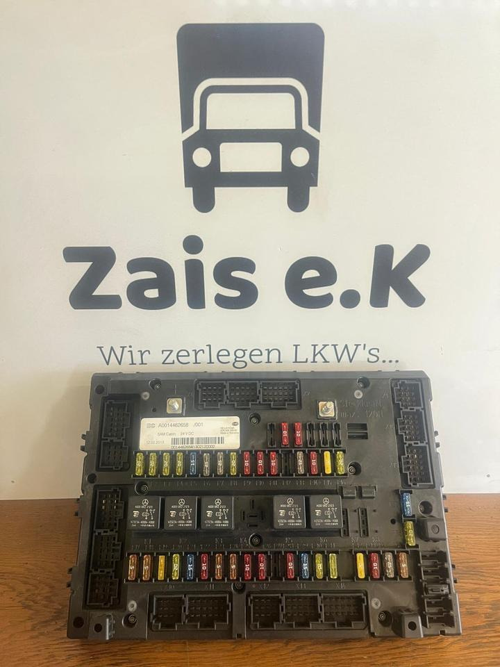 Mercedes Actros MP4 SAM Cabin Sicherungskasten A0014462658 - Fuse for Truck: picture 1 Mercedes Actros MP4 SAM Cabin Sicherungskasten A0014462658 - Fuse for Truck: picture 1