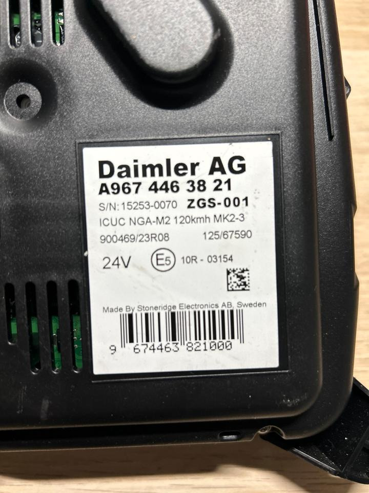 Mercedes Atego 4 EU6 Kombiinstrument A9674463821 - Dashboard: picture 4 Mercedes Atego 4 EU6 Kombiinstrument A9674463821 - Dashboard: picture 4