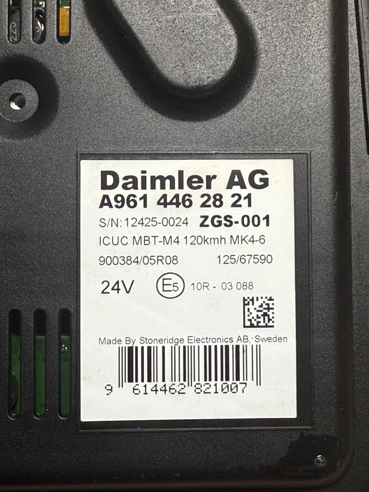 Mercedes Benz Actros MP4 Kombiinstrument / Tacho A9614462821 - Dashboard for Truck: picture 3 Mercedes Benz Actros MP4 Kombiinstrument / Tacho A9614462821 - Dashboard for Truck: picture 3