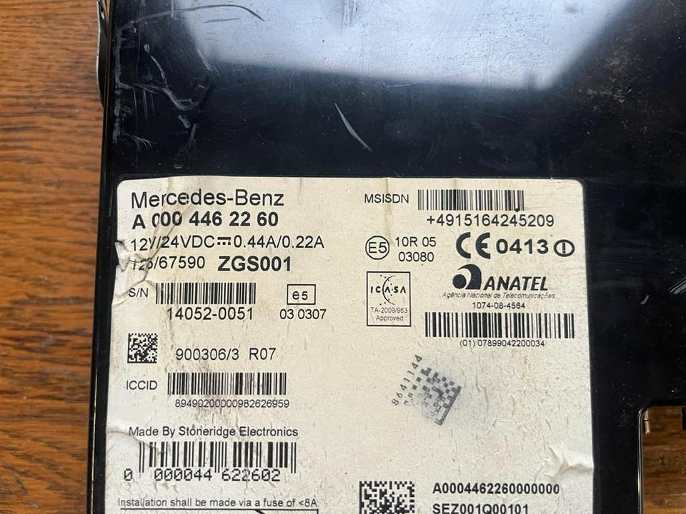 Mercedes-Benz Actros MP4 Tachograph FLEETBOARD A0004462260 - Tachograph for Truck: picture 2 Mercedes-Benz Actros MP4 Tachograph FLEETBOARD A0004462260 - Tachograph for Truck: picture 2