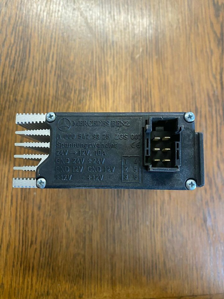Mercedes Benz Spannungwandler A 000 542 93 25 12V 24V - Electrical system for Truck: picture 2 Mercedes Benz Spannungwandler A 000 542 93 25 12V 24V - Electrical system for Truck: picture 2
