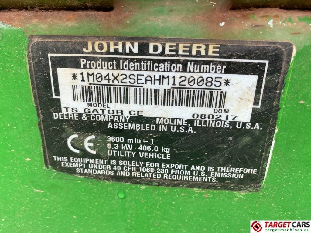 Side-by-side/ ATV John Deere Gator TS Petrol UTV Utility: picture 19 Side-by-side/ ATV John Deere Gator TS Petrol UTV Utility: picture 19