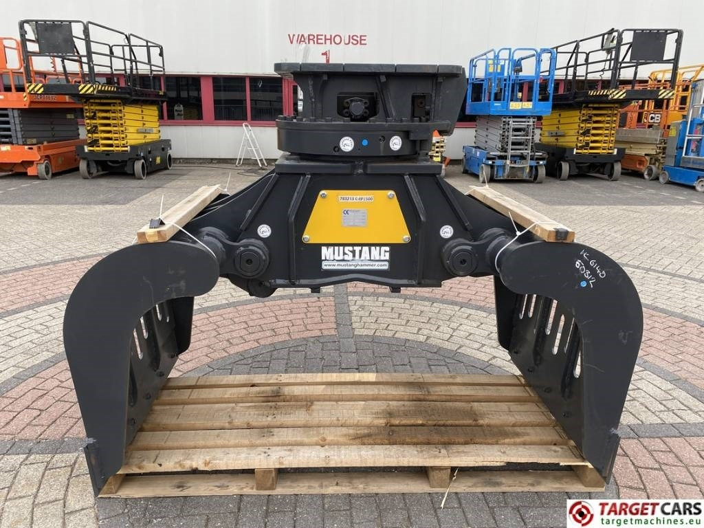 Mustang GRP1500 Hydraulic Rotation Sorting Grapple 17~23T  - Grapple for Construction machinery: picture 1 Mustang GRP1500 Hydraulic Rotation Sorting Grapple 17~23T  - Grapple for Construction machinery: picture 1