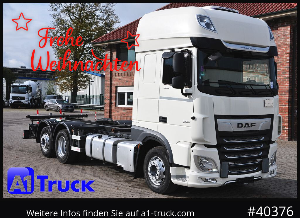DAF DAF XF 480 FAN SSC Intarder, Lenkachse Standlklima - Container transporter/ Swap body truck: picture 1 DAF DAF XF 480 FAN SSC Intarder, Lenkachse Standlklima - Container transporter/ Swap body truck: picture 1