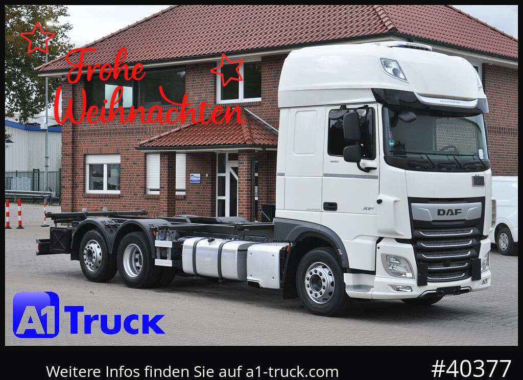 DAF DAF XF 480 FAN SSC Intarder, Lenkachse Standlklima - Container transporter/ Swap body truck: picture 1 DAF DAF XF 480 FAN SSC Intarder, Lenkachse Standlklima - Container transporter/ Swap body truck: picture 1
