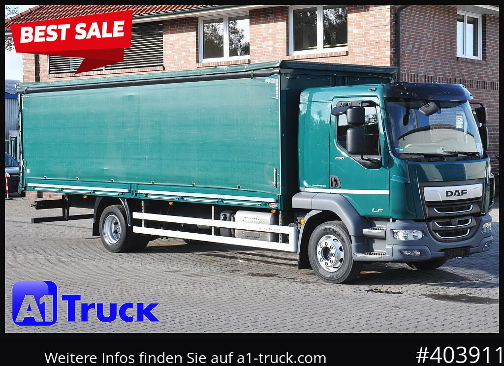 DAF LF 290, Klima, 16t Steckrungen - Dropside/ Flatbed truck: picture 1 DAF LF 290, Klima, 16t Steckrungen - Dropside/ Flatbed truck: picture 1