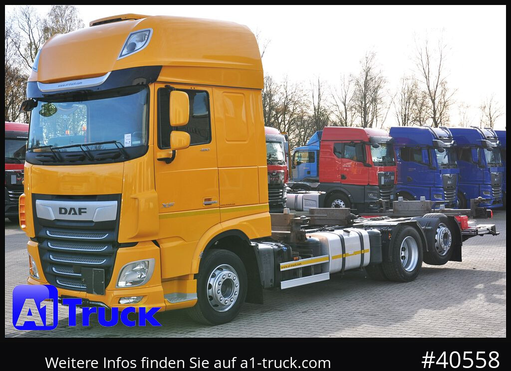 Container transporter/ Swap body truck DAF XF 480, MultiBDF, 7,45, Standklima, LBW,: picture 10 Container transporter/ Swap body truck DAF XF 480, MultiBDF, 7,45, Standklima, LBW,: picture 10