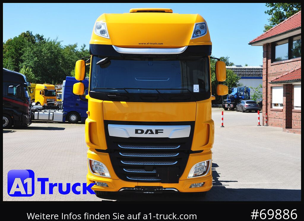 Container transporter/ Swap body truck DAF XF 480, MultiBDF, 7,45, Standklima, LBW,: picture 14