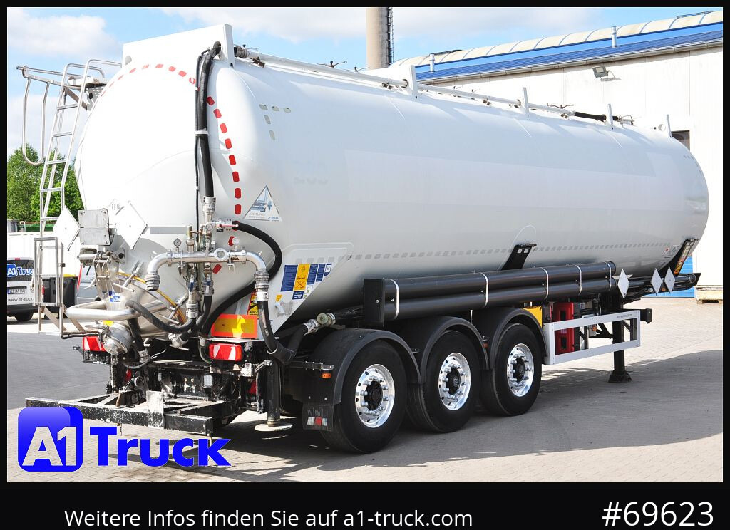 Silo semi-trailer FELDBINDER KIP 52/7000/A/2, Kippsilo 52.3  ADR, 52m³, 52000 Liter: picture 9