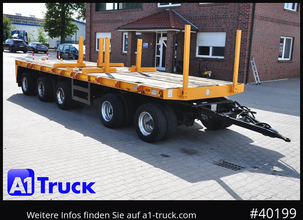 GOLDHOFER 5 achs Ballast, Lenkachse, 50to., Schwerlast, - Low loader trailer: picture 1 GOLDHOFER 5 achs Ballast, Lenkachse, 50to., Schwerlast, - Low loader trailer: picture 1