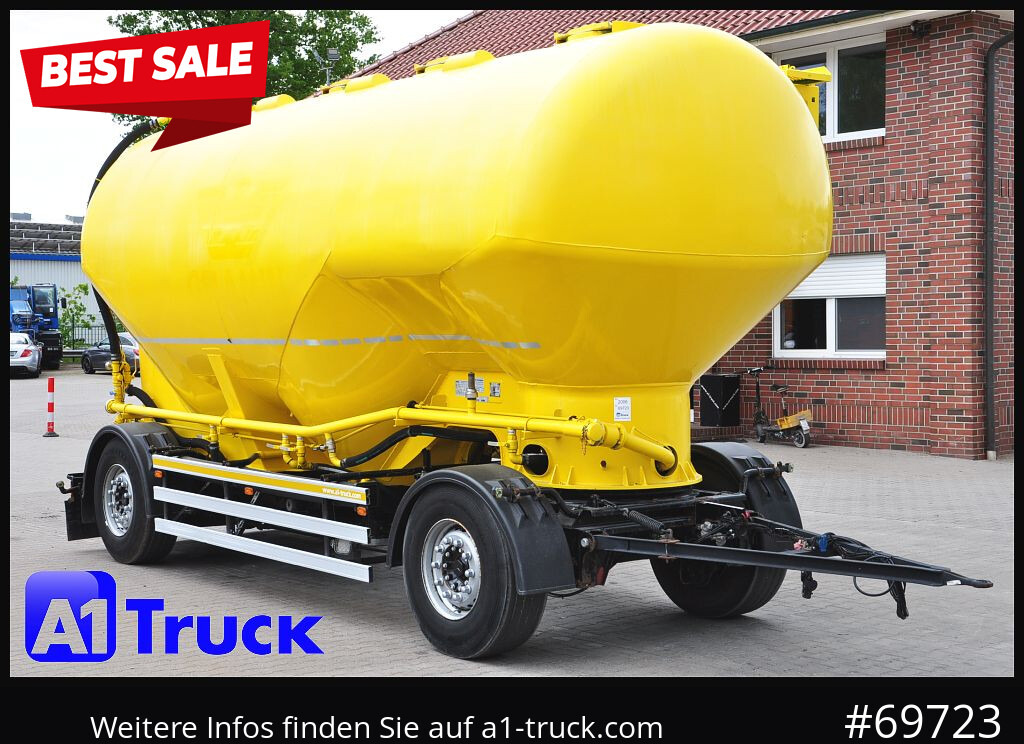 HEITLING Silo, Futtermittel, 31m³, 4 Kammern, - Tank trailer: picture 1 HEITLING Silo, Futtermittel, 31m³, 4 Kammern, - Tank trailer: picture 1