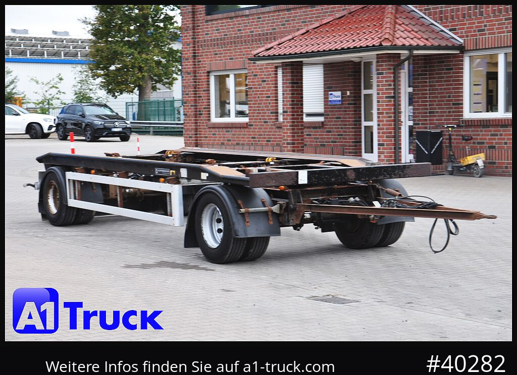 HUEFFERMANN HAR 1870 Luft, SAF - Roll-off/ Skip trailer: picture 1 HUEFFERMANN HAR 1870 Luft, SAF - Roll-off/ Skip trailer: picture 1