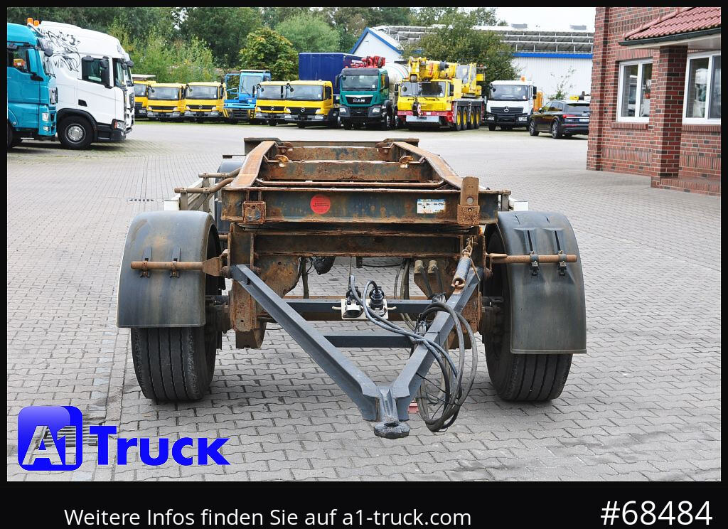 HUEFFERMANN HSA 1870, Abrollanhänger, Schlitten, - Roll-off/ Skip trailer: picture 3 HUEFFERMANN HSA 1870, Abrollanhänger, Schlitten, - Roll-off/ Skip trailer: picture 3