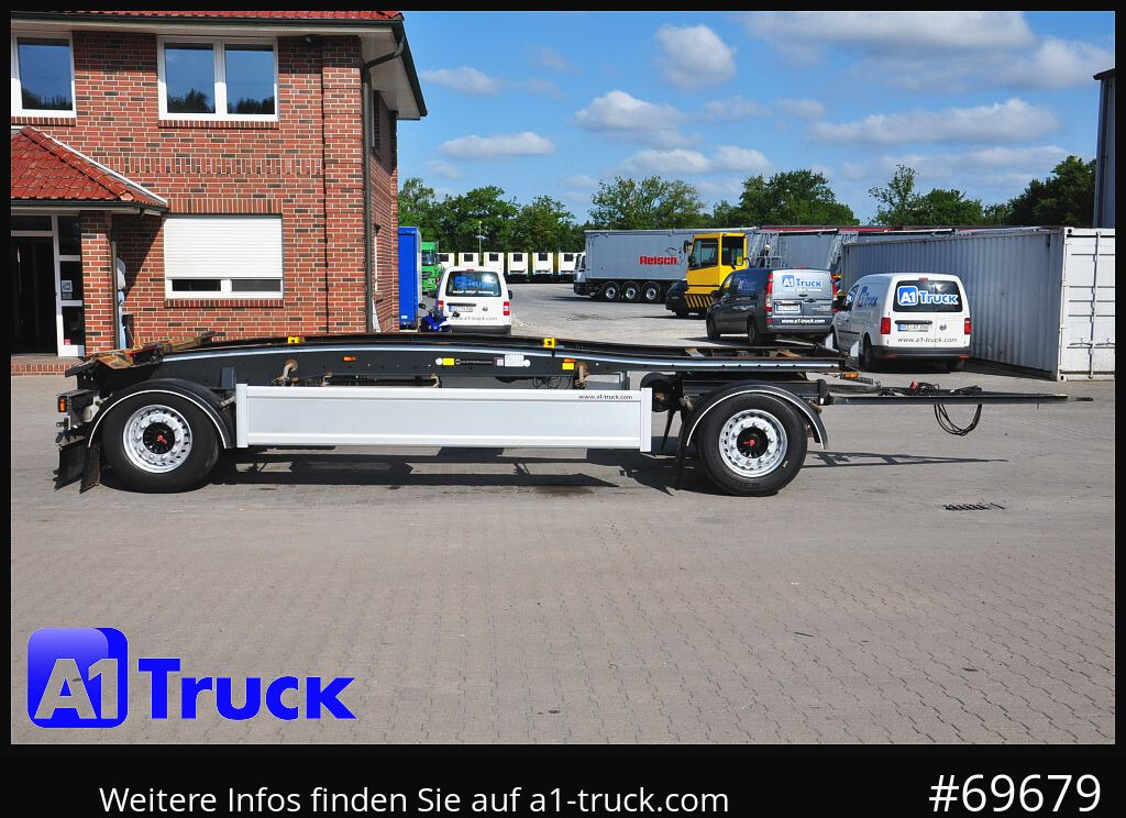 Roll-off/ Skip trailer HUEFFERMANN HSA 1870 Luft, SAF, Scheibenbremse: picture 8