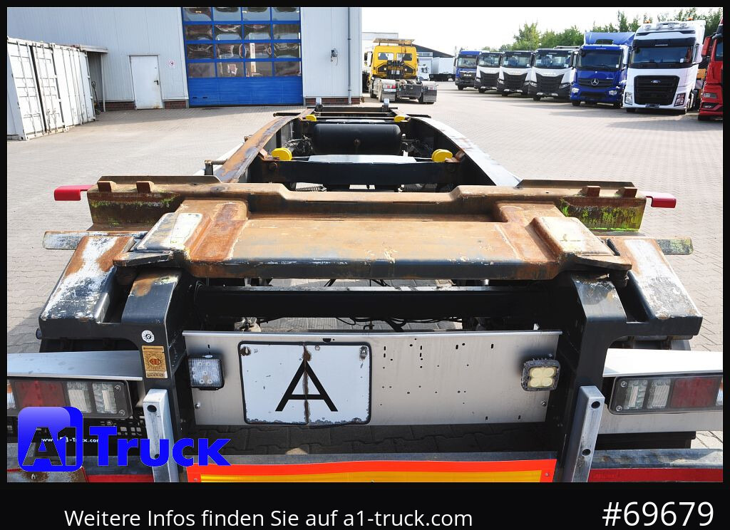 Roll-off/ Skip trailer HUEFFERMANN HSA 1870 Luft, SAF, Scheibenbremse: picture 14