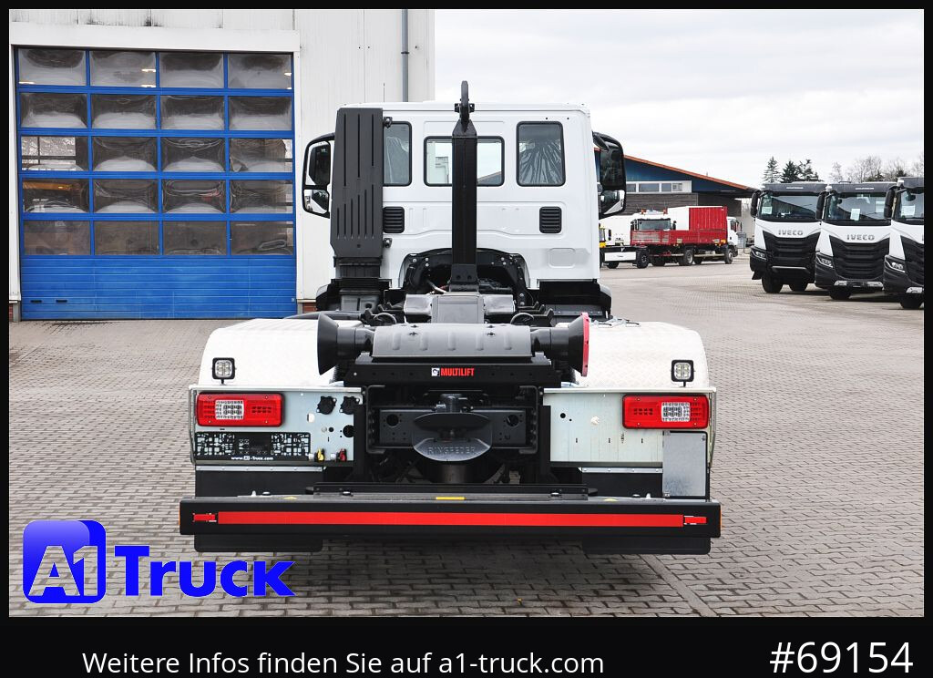 New Hook lift truck IVECO X-Way AD280X42, HIAB Multilift, Lenk- Liftachse,: picture 10