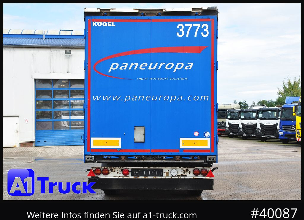 Curtainsider semi-trailer KOEGEL S 24 Tautliner, Code XL, BPW,: picture 10