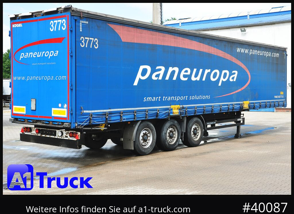 Curtainsider semi-trailer KOEGEL S 24 Tautliner, Code XL, BPW,: picture 9