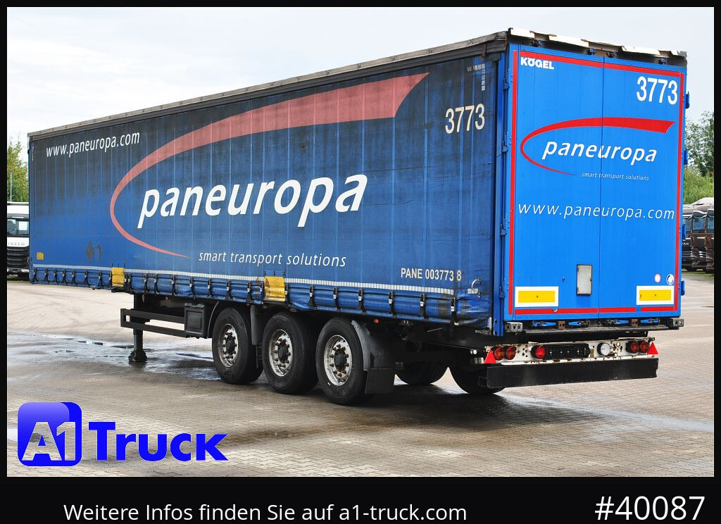 Curtainsider semi-trailer KOEGEL S 24 Tautliner, Code XL, BPW,: picture 11