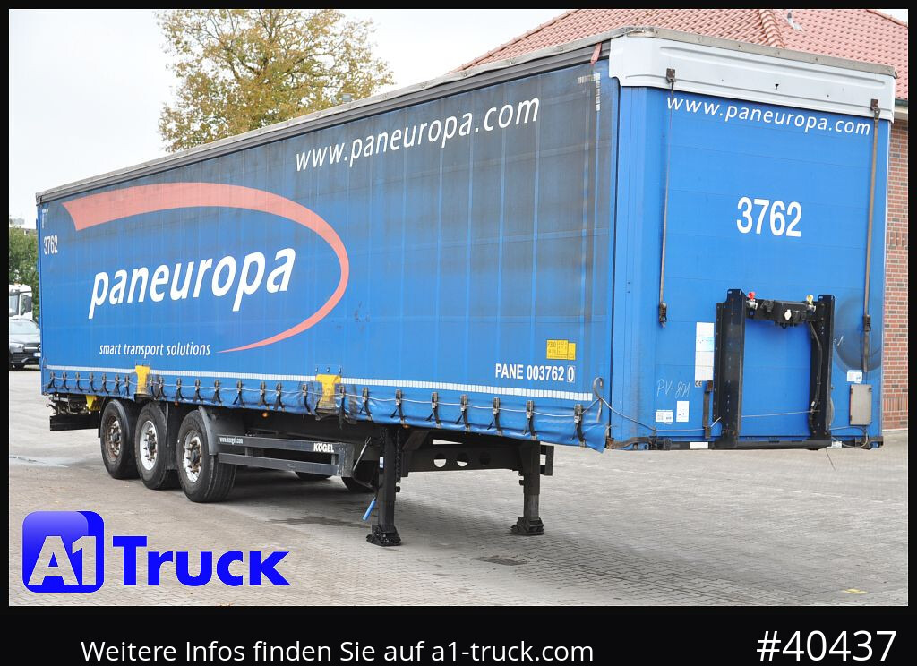 KOEGEL S 24 Tautliner, Code XL, BPW, - Curtainsider semi-trailer: picture 1 KOEGEL S 24 Tautliner, Code XL, BPW, - Curtainsider semi-trailer: picture 1