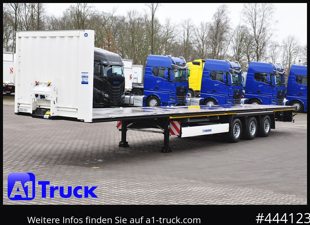 KRONE 5 x SD, Mega, Twistlock, Container, NEU, ohne Zulassung - Dropside/ Flatbed semi-trailer: picture 2 KRONE 5 x SD, Mega, Twistlock, Container, NEU, ohne Zulassung - Dropside/ Flatbed semi-trailer: picture 2