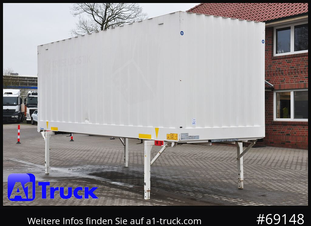 KRONE BDF 7,45 Koffer 2670mm innen, Portaltür 4 x vorhanden - Swap body - box: picture 1 KRONE BDF 7,45 Koffer 2670mm innen, Portaltür 4 x vorhanden - Swap body - box: picture 1