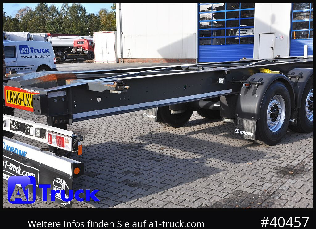 KRONE Container Chassi lang, 2 x 7,45 Wechselbrücken, wenig genutzt.. - Container transporter/ Swap body semi-trailer: picture 5 KRONE Container Chassi lang, 2 x 7,45 Wechselbrücken, wenig genutzt.. - Container transporter/ Swap body semi-trailer: picture 5