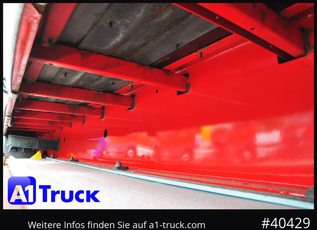 KRONE SD 27, Papier, Staplerhalterung, Bordwand, Lenkachse - Curtainsider semi-trailer: picture 2 KRONE SD 27, Papier, Staplerhalterung, Bordwand, Lenkachse - Curtainsider semi-trailer: picture 2