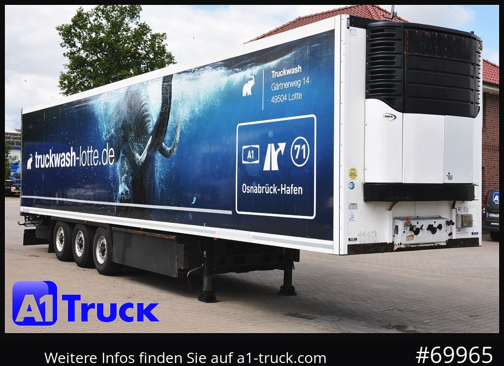 Refrigerator semi-trailer KRONE SDR 27 Carrier Maxima 1300, Doppelstock, 5216 Stunden: picture 1