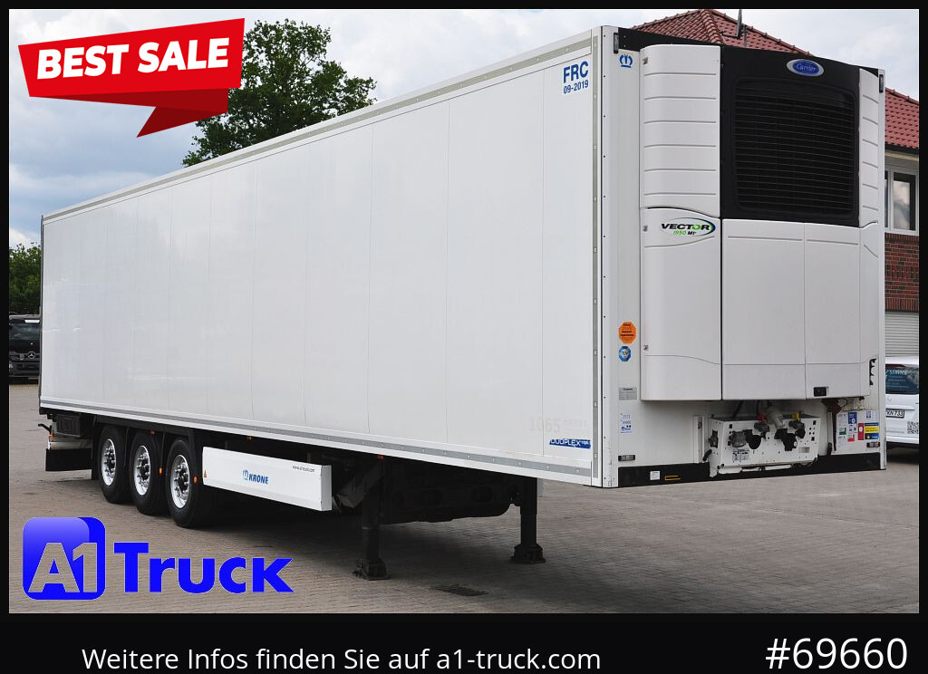 KRONE SDR Carrier 1950 MT, Multitemp, 5166 Std - Refrigerator semi-trailer: picture 1 KRONE SDR Carrier 1950 MT, Multitemp, 5166 Std - Refrigerator semi-trailer: picture 1