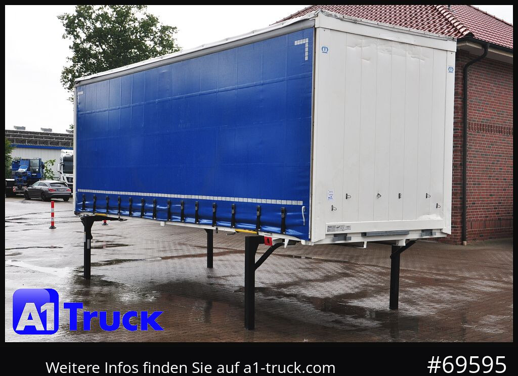 KRONE Wechselbrücke 7,82 , neue Plane, 2650mm innen - Curtainside swap body: picture 1 KRONE Wechselbrücke 7,82 , neue Plane, 2650mm innen - Curtainside swap body: picture 1