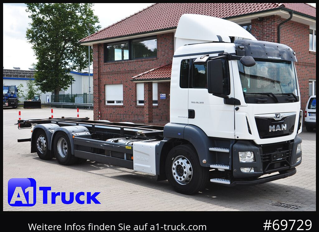 MAN TGS 26.320 LL BDF Lenkachse Stapler, 7.45 - Cab chassis truck: picture 1 MAN TGS 26.320 LL BDF Lenkachse Stapler, 7.45 - Cab chassis truck: picture 1